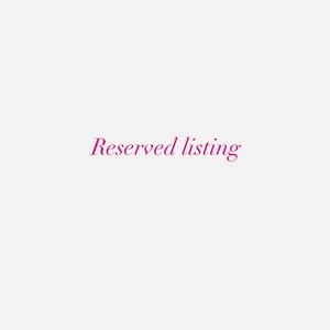 Reserved Listing